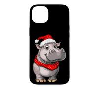 Christmas Hippo Case for iPhone 14 Plus