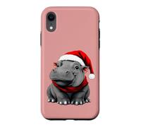 Christmas Hippo Case for iPhone XR