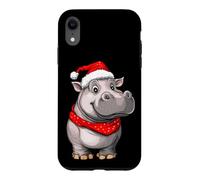 Christmas Hippo Case for iPhone XR
