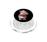 Christmas Hippo PopSockets PopGrip for MagSafe