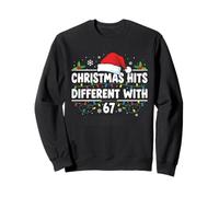 Christmas Hits Different With 67 Six Seven Christmas 67 Meme Sweatshirt