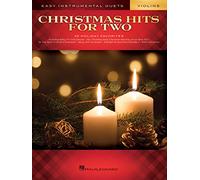 Christmas Hits for Two Violins. Easy Instrumental Duets