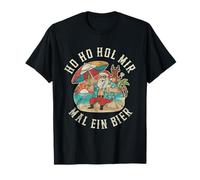 Christmas Ho Ho HOL Mir Mal EIN Bier Funny Fun T-Shirt