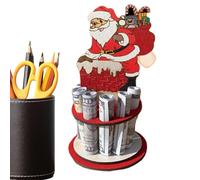 Christmas Holders - Piggy Bank | Holder - Layer with Multiple Holes Creative 2024 Christmas Tree Sofa Ornament Nice Gift for Adults and Kids Holiday Decoration