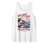 Christmas Holiday - Acadia National Park Christmas Tank Top