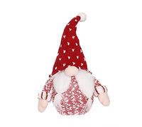 Christmas Holiday Decoration with LED Lights Swedish Tomte Plush for Doll Home Ornaments Santa Figurines Christmas Decorations
