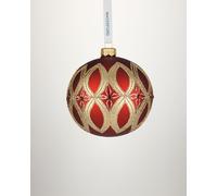 Christmas Holiday Heirlooms Infinity Red Bauble