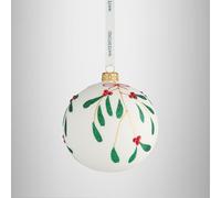 Christmas Holiday Heirlooms Mistletoe Bauble Ornament