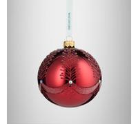 Christmas Holiday Heirlooms Red Bauble Ornament