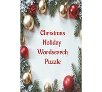 Christmas Holiday Wordsearch Puzzle: Celebrate the Season with Fun and Relaxation! ✨