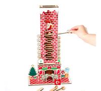 Christmas Holidays Countdown Calendar Decoration, Wooden Christmas Holidays Advent Calendar 2024, Christmas Decoration for Birthdays, Party, Home, Office, Table