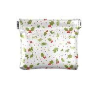 Christmas Hollies Women's Leather Coin Purse Wallet Fancy Card Key Organizer for Women