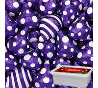 Christmas Hollow Milk Chocolate Tree Decorations with Gift Tub - Festive Baubles - Vegetarian Friendly - Cocoa Life - Cdb (360g)