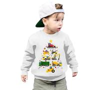 Christmas Hoodie Boys Funny Christmas Jumper Children with Hood and Pockets, Christmas Sweatshirt with Christmas Tree Print Winter Chirstmas Hoodie Christmas Hoodie Xmas Christmas Hoodie