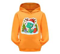 Christmas Hoodie Girls Oversized Christmas Jumper Girls with Dinosaur 3D Print Christmas Sweatshirt with Hood Casual Winter Chirstmas Sweat Jacket Christmas Hoodie Xmas Pullover Hoodie
