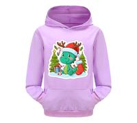 Christmas Hoodie Girls Oversized Christmas Jumper Girls with Dinosaur 3D Print Christmas Sweatshirt with Hood Casual Winter Chirstmas Sweat Jacket Christmas Hoodie Xmas Pullover Hoodie