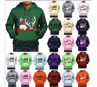 Christmas Hoodies for Men Hoodie Adult Novelty Hoodies Christmas Funny Casual Pullover Christmas Hoodie Sweatshirt Christmas Hoodies Sweatshirts Warm Hoodies for Men UK