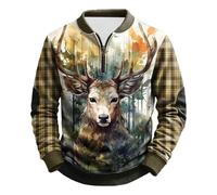 Christmas Hoodies for Men Novelty Fair Isle Sweater Chunky Knit Xmas Jumpers for Women Unisex Pullover Cotton Hooded Sweatshirt Drawstring Pullover Hoodie Shirts Sweater Top Elf (White,XXL)