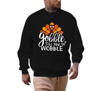 Christmas Hoodies Men Santa Claus Funny Printed Quarter Zip Pullover Lightweight Jumper Sweater Casual Long Sleeve Half Zip Sweatshirt Ugly Xmas Sweaters Elf T-Shirt (Black,3XL)