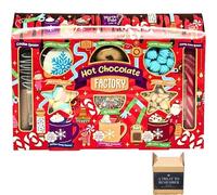 Christmas Hot Chocolate Station Gift Set | Mini Marshmallows, Cookie Spoon, Candy Cane Spoon, Rainbow Cookies, Snowflake Toppers & Instant Hot Chocolate Mix | Festive Gift for Kids & Families