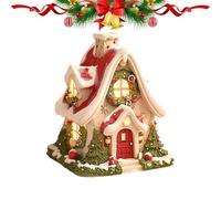 Christmas House Incense Burner | House Incense Burner - Christmas Ornaments, Resin Creative Ornaments Christmas For Holiday Tabletop Decor