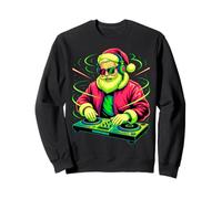 Christmas House Music Festival Santa DJ Techno Rave EDM Xmas Sweatshirt
