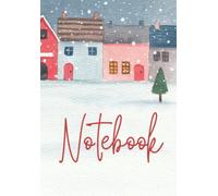 Christmas Houses Aesthetic Notebook: A5 lined 120 pages