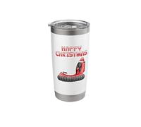 Christmas Hovercraft Driver Pilot Stainless Steel Insulated Tumbler