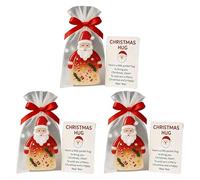 Christmas Hug Greeting Card Santa Claus Pocket Hug Card Merry Christmas New & Loved Ones Wishing Year Friends, Hug hug hugs ornaments hug, hug, little christmas santa cards hug support Funny h