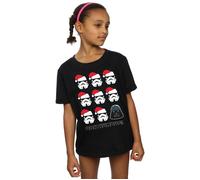 Christmas Humbug Cotton T-Shirt Star Wars Black 9 Years