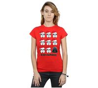 Christmas Humbug Cotton T-Shirt Star Wars Red S