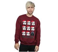 Christmas Humbug Sweatshirt Star Wars Burgundy M