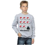 Christmas Humbug Sweatshirt Star Wars Grey 12-13 Years