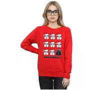 Christmas Humbug Sweatshirt Star Wars Red S