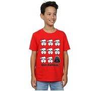 Christmas Humbug T-Shirt Star Wars Red 7-8 Years
