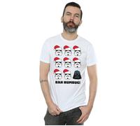 Christmas Humbug T-Shirt Star Wars White M