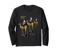 Christmas Humor Three Wise Men As If Long Sleeve T-Shirt