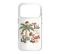 Christmas In July Tis The Sea Sun Santa Hat Cottagecore Case for iPhone 17 Pro