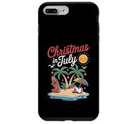 Christmas In July Tropical Beach Holiday Island Case for iPhone 7 Plus/8 Plus