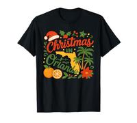 Christmas in Orlando Florida Holiday Travel Tourist Souvenir T-Shirt