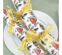 Christmas in the Alps | Christmas Cracker Craft Kit | Makes 6 Standard Crackers