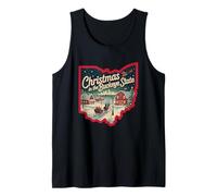 Christmas in The Buckeye State Festive Joy Tank Top