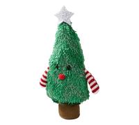 Christmas In The Center - Small Trees And Festive Figures, Decorative Ornaments For Christmas | Table, Salon Desk, Home Decoration, Small Tree Collection Figures Exquisite Holiday Details Cozy