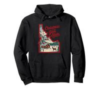 Christmas In The Gem State Idaho Cabin Pullover Hoodie