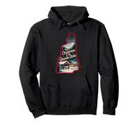 Christmas In The Granite State Winter Scene Pullover Hoodie
