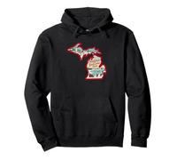 Christmas In The Great Lakes State Joy Pullover Hoodie