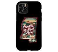 Christmas In The Magnolia State Scenic Cabin Winter Case for iPhone 11 Pro