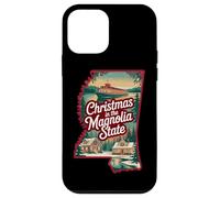 Christmas In The Magnolia State Scenic Cabin Winter Case for iPhone 12 mini