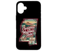 Christmas In The Magnolia State Scenic Cabin Winter Case for iPhone 16 Plus