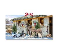 Christmas in the Stable Donkeys Coppenwrath Advent Calendar 58 x 34 cm